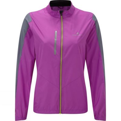 Chaquetas Ronhill Stride Windspeed Mujer - Fucsia - Chile XYZ035186